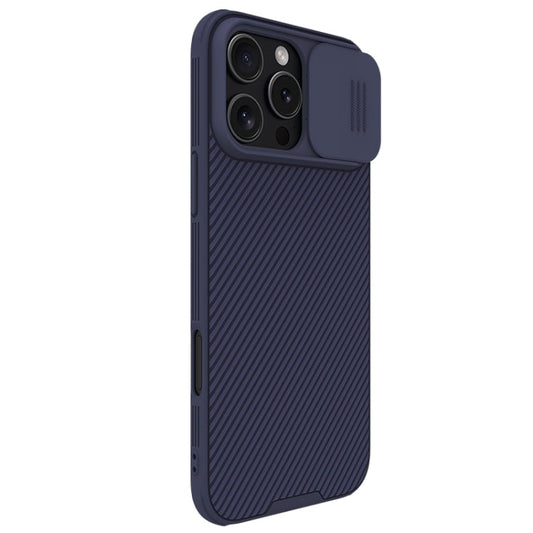 For iPhone 16 Pro Max NILLKIN CamShield Pro PC Phone Case(Purple)