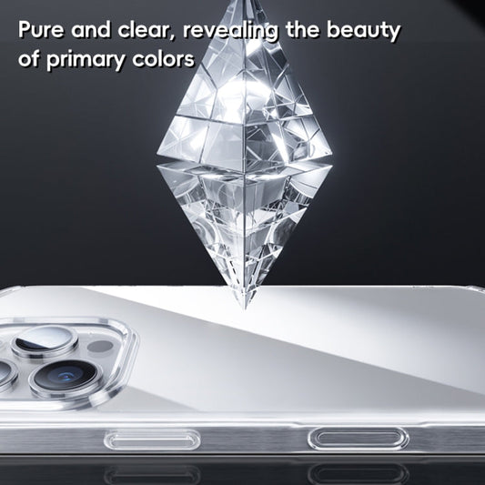 For iPhone 16 Pro Max Benks PC Hybrid TPU Shockproof Phone Case(Transparent)