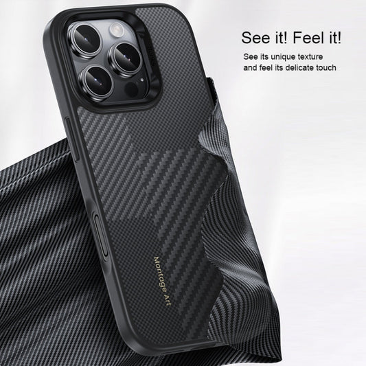 For iPhone 16 Pro Benks Montage MagSafe Shockproof Phone Case(Black)