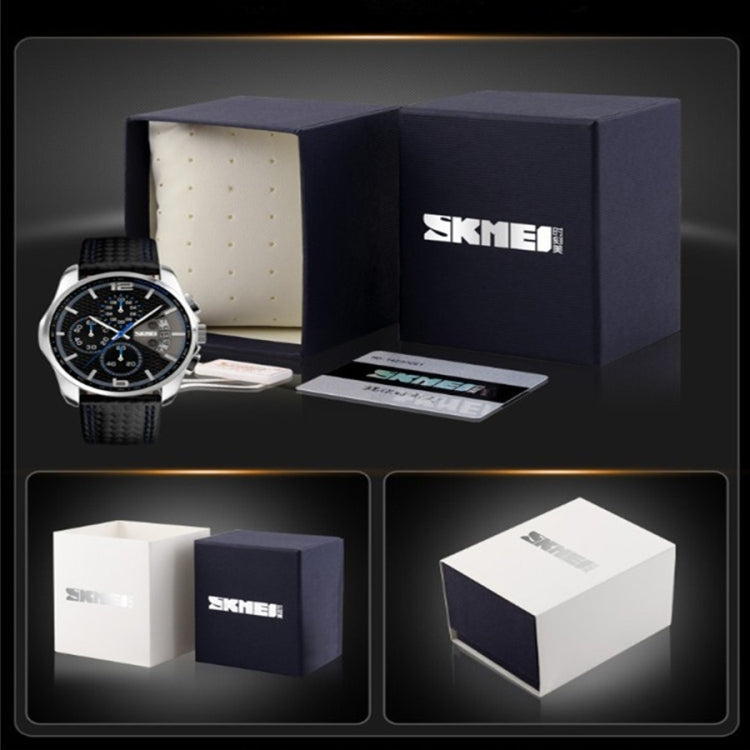 SKMEI Boîte cadeau d'emballage de montre (Coffret bleu)