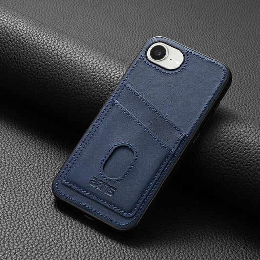 For iPhone 17e / 16e AZNS K1 Series Card Slot Business Phone Case(Blue)