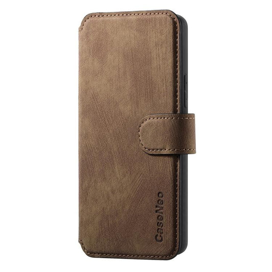 For Honor Play6C CaseNeo MagSafe RFID Anti-theft Retro Leather Phone Case(Brown)