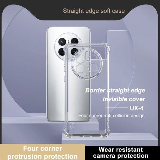 For Huawei Mate 50 Pro IMAK UX-4 Series Four-corner Shockproof Phone Case(Transparent)