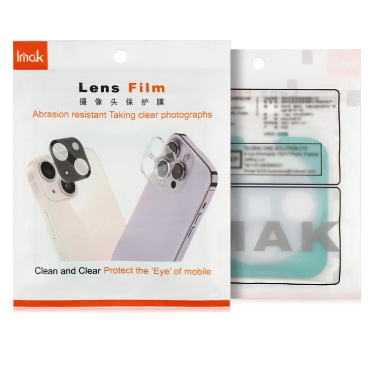 For vivo S30 5G imak Black Version HD Glass Rear Camera Lens Film, Self-positioning Version