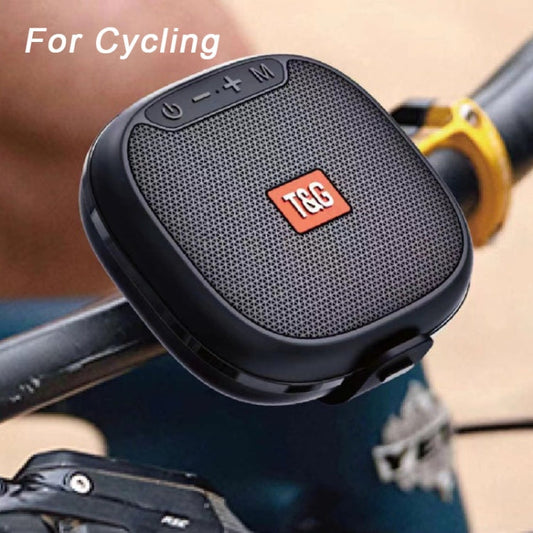 T&G TG-444 TWS Outdoor Cycling Portable IPX6 Wireless Bluetooth Speaker(Grey)