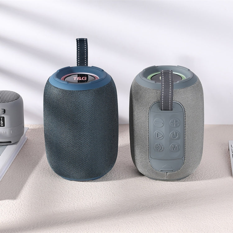 T&G TG678 15W Portable Subwoofer Wireless Bluetooth Speaker(Blue)