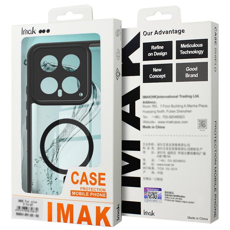 For Redmi K80 Pro imak UX-9A Series MagSafe Four-corner Airbag Shockproof Phone Case