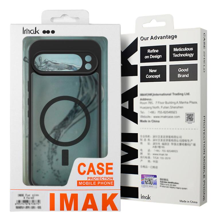 For Redmi K80 Pro imak UX-9B Series MagSafe Four Corners Tiny Airbag Shockproof Phone Case