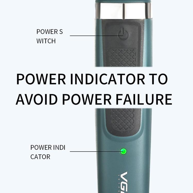 VGR V-393 Double Cuttter Head IPX5 Electric Shaver(Blue)