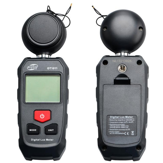 BENETECH GT1011 Luxmètre Numérique Mesure de l'Éclairage Industriel