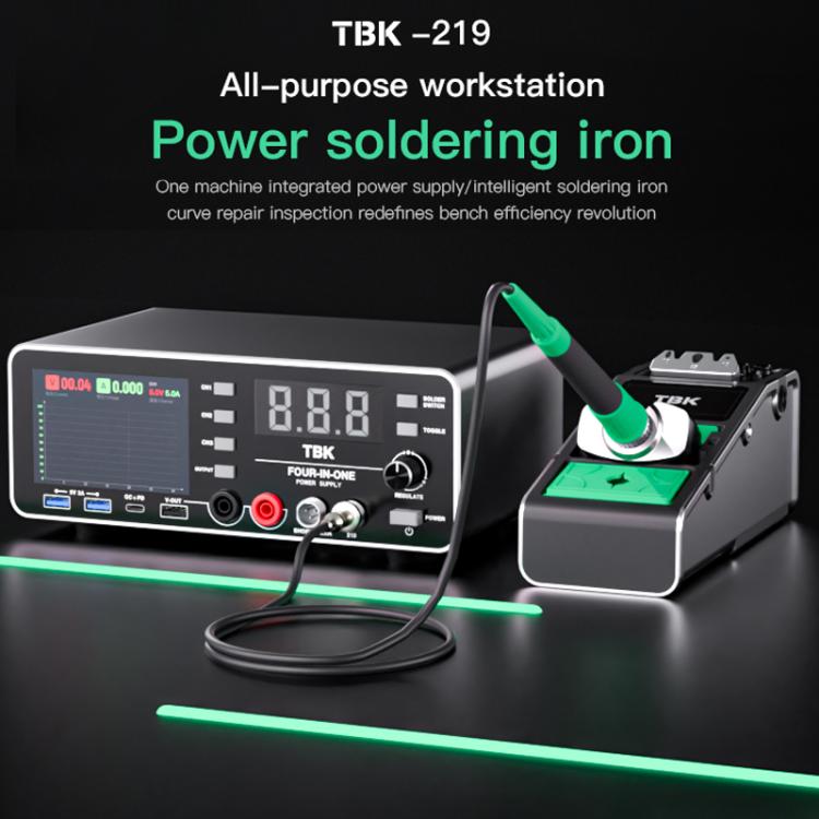 TBK-219 20V / 5A All-purpose Integrated Workstation Power Supply with C210 Soldering Iron, Plug:US Plug