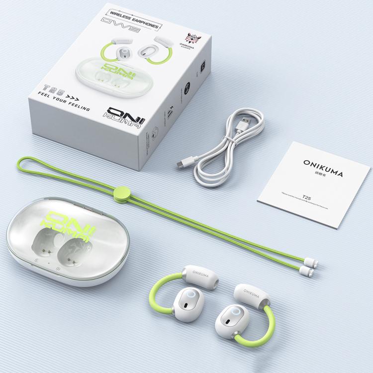 ONIKUMA T25 Sport Wireless Bluetooth Earphone(White)