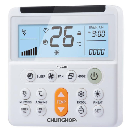 Télécommande universelle de climatisation CHUNGHOP K-660E