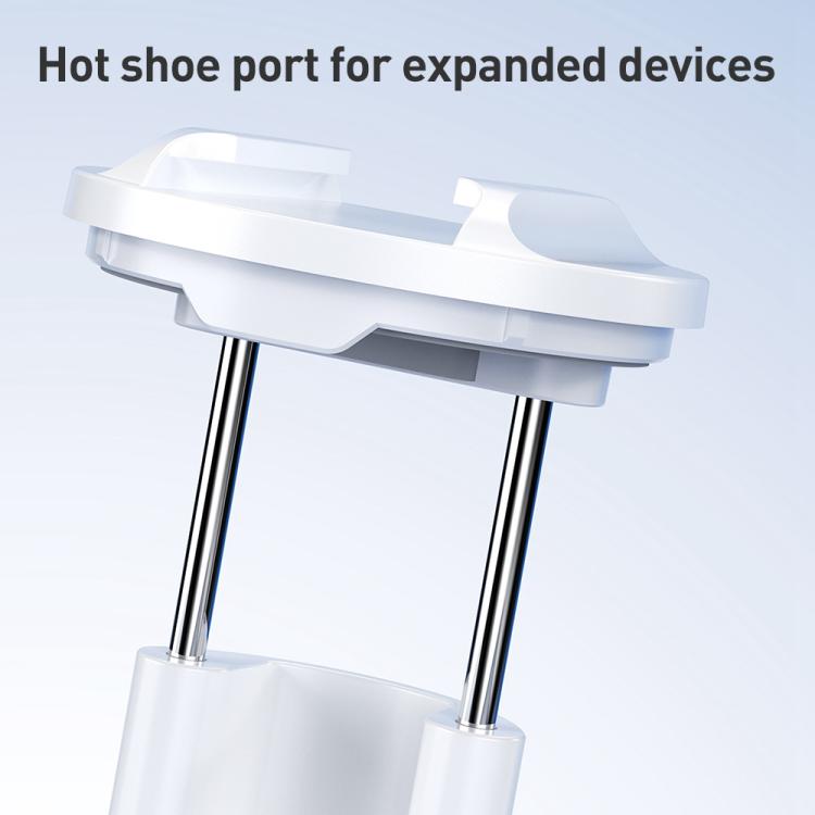 FUNSNAP X96 1.8m Auto Pop Open Tripod Remote Selfie Stick(White)