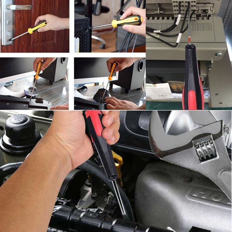 WLXY 6x200mm Slot Screwdriver Repair Tool(Orange)