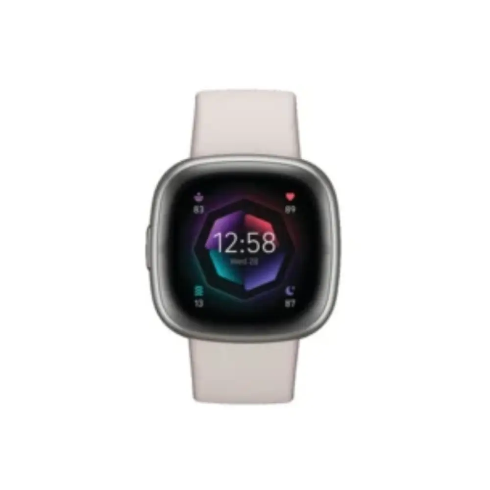 Fitbit Sense 2 Lunar White/Platinum | FB521SRWT
