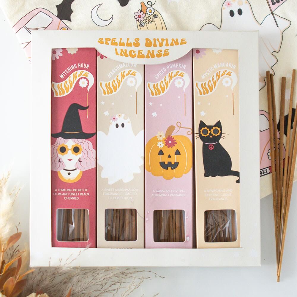Gothic Gifts Spells Divine Halloween Incense Stick Gift Set