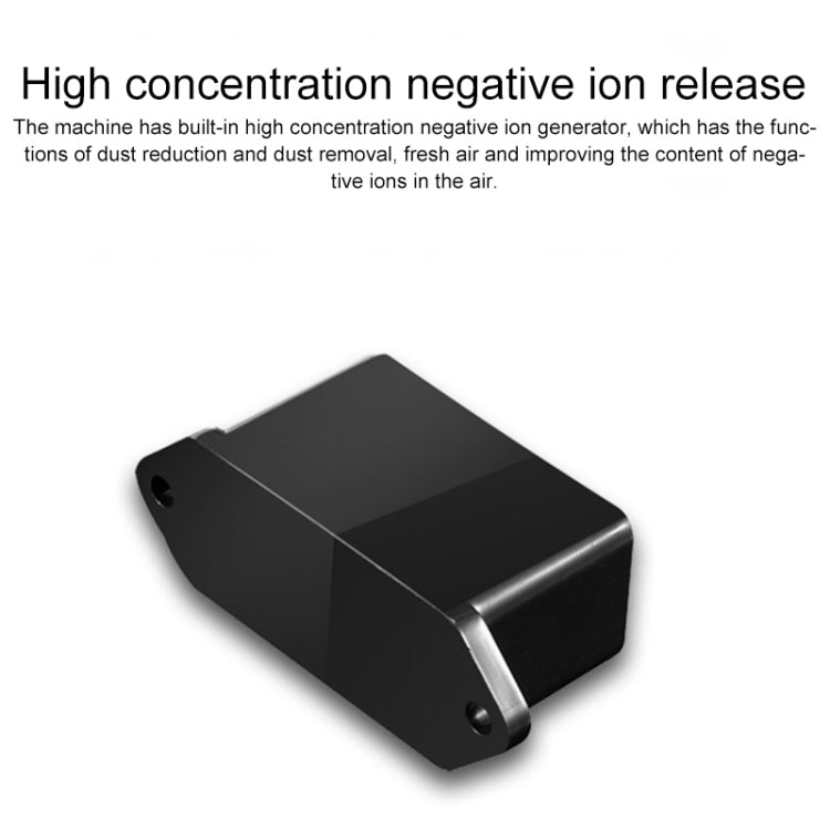MD-Y04 Creative Ashtray Air Purifier(Black)