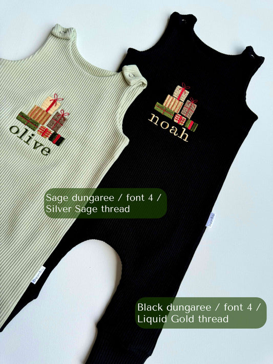 Christmas Giftbox Dungarees