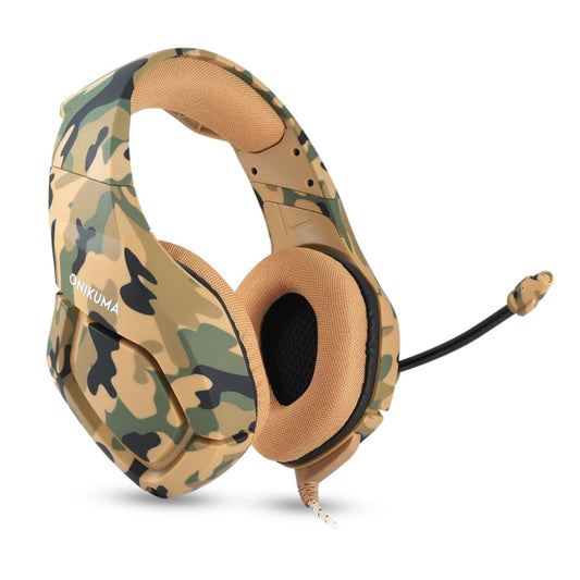 ONIKUMA K1 Deep Bass Noise Canceling Gaming Headphone with Microphone, For PS4, Smartphone, Tablet, PC, Notebook