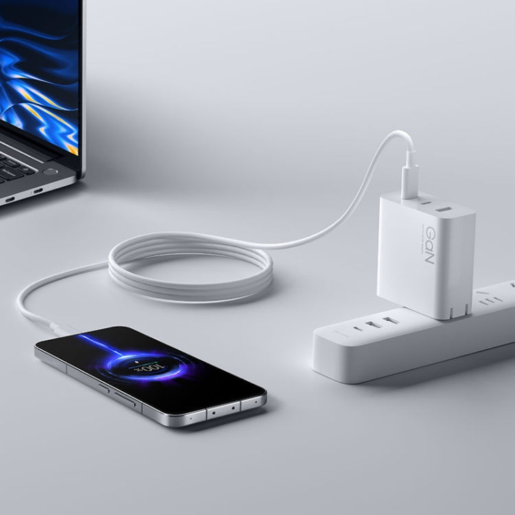 Original Xiaomi 140W 1 x USB + 2 x USB-C / Type-C Three Ports GaN Fast Charger Set, US Plug