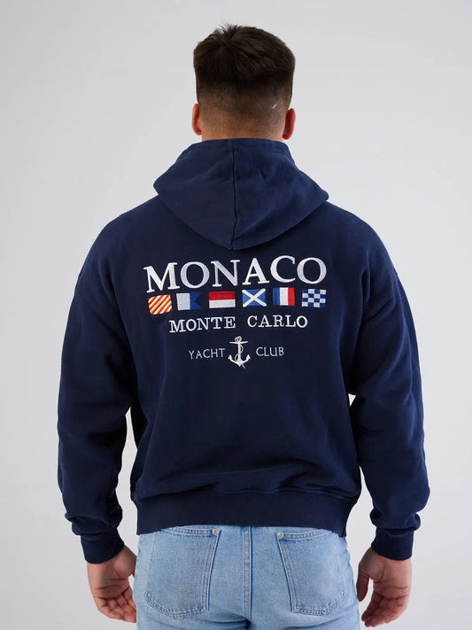 Monaco Heavyweight Hoodie Navy