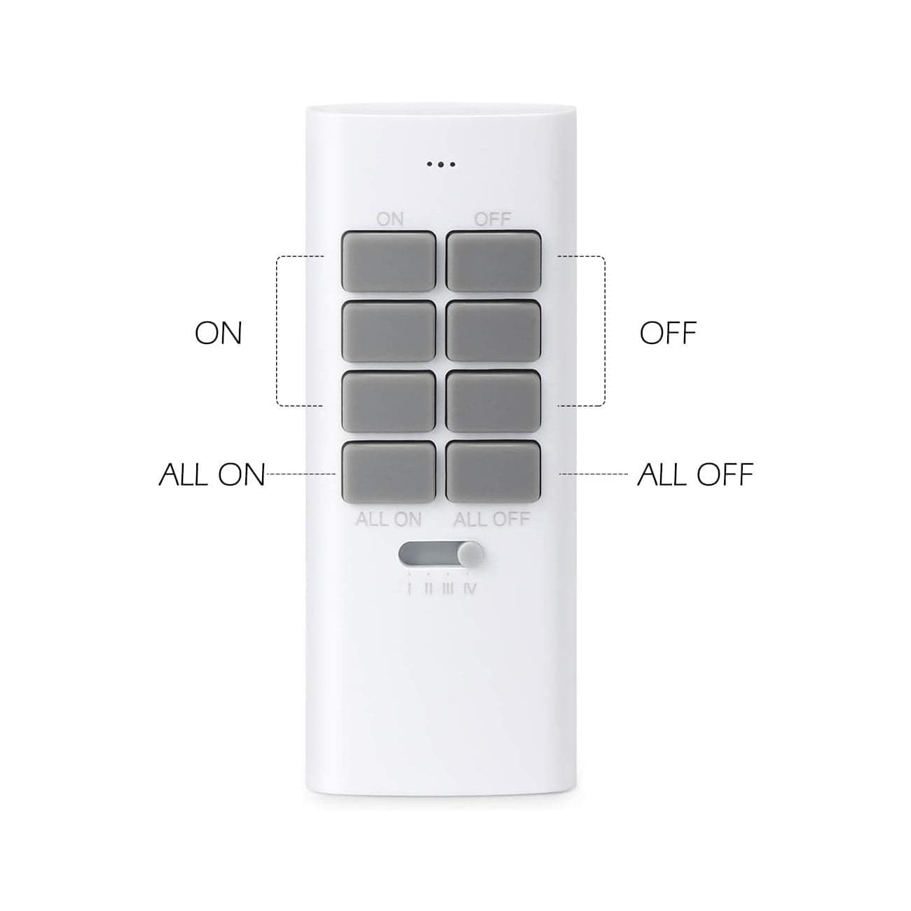 Maplin ORB RF Remote Plug Sockets - 3 Pack White