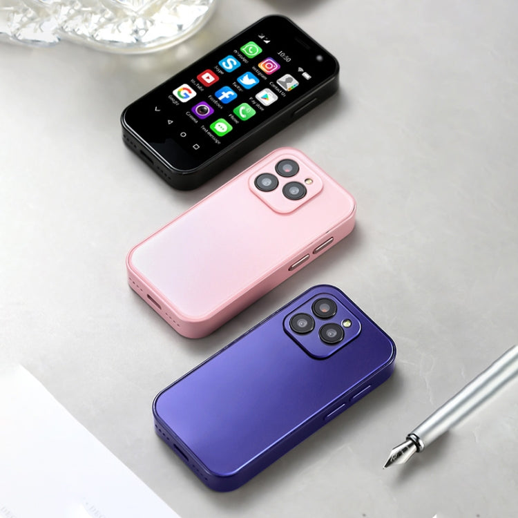 SOYES 14 Pro, 3GB+64GB, Face Recognition, 3.0 inch Android 9.0 MTK6739CW Quad Core up to 1.28GHz, OTG, Network: 4G, Dual SIM, Support Google Play(Pink)