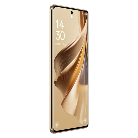 OPPO Reno10 5G, 12GB+512GB, 64MP Camera, Triple Back Cameras, Screen Fingerprint Identification, 6.7 inch ColorOS 13.1 / Android 13 Qualcomm Snapdragon 778G Octa Core up to 2.4GHz, Network: 5G, NFC, OTG (Gold)