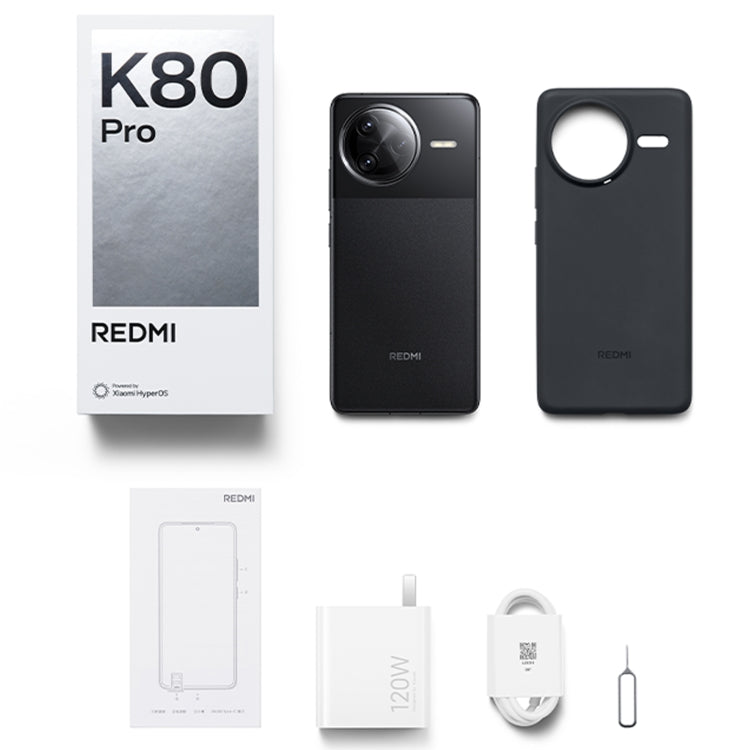 Xiaomi Redmi K80 Pro, 12GB+256GB, 6.67 inch Xiaomi HyperOS 2 Snapdragon 8 Elite Octa Core, NFC, Network: 5G (Mint)
