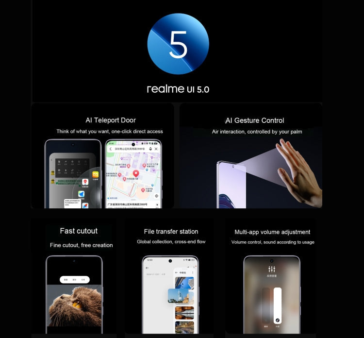 Realme 13 Pro Extreme Edition, 12GB+512GB, Screen Fingerprint Identification, 6.7 inch Realme UI 5.0 Snapdragon 7s Gen 2 Octa Core, NFC, Network: 5G (Emerald Green)
