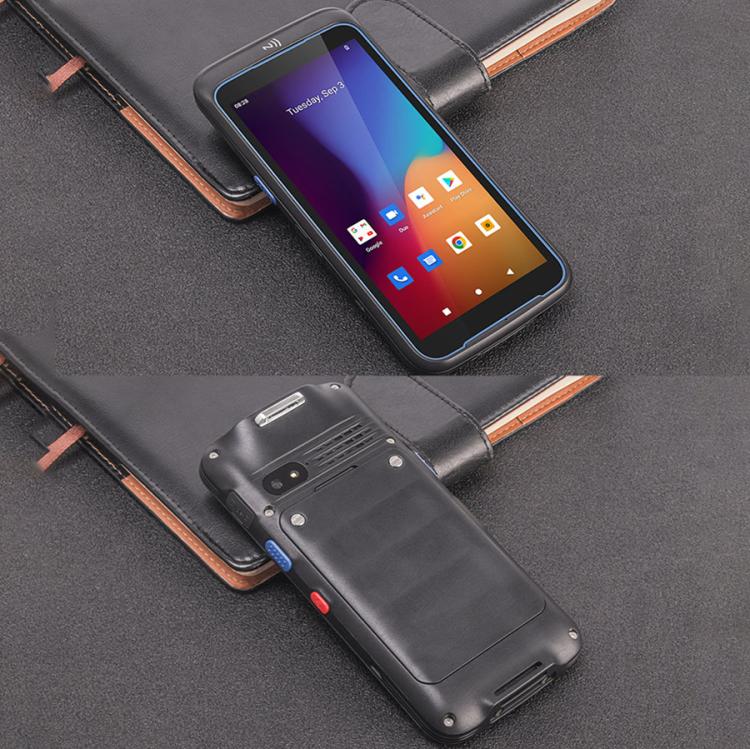 UNIWA V5N Barcode PDA Rugged Phone, 4GB+64GB, 5.5 inch Android 12 MediaTek MT6765 Helio P35 Octa Core, NFC, Network: 4G (UK Plug)