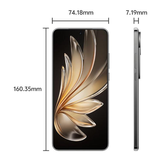 vivo S20, 12GB+512GB, Face ID / Screen Fingerprint Identification, 6.67 inch Android 15 Snapdragon 7 Gen 3 Octa Core, OTG, NFC, Network: 5G (Black)