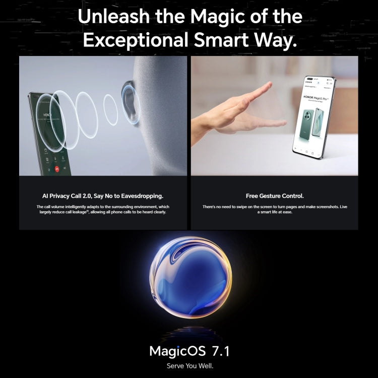Honor Magic5 Pro 5G PGT-AN10, 50MP Camera, 16GB+512GB, China Version