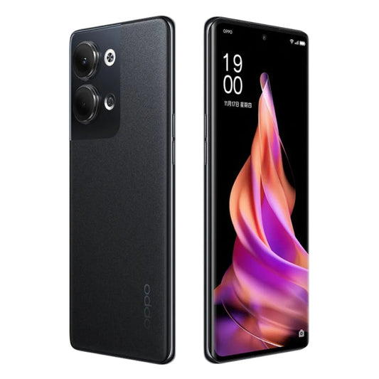 OPPO Reno9 5G, 12GB+512GB, 64MP Camera, Chinese Version, Dual Back Cameras, 6.7 inch ColorOS 13 / Android 13 Qualcomm Snapdragon 778G 5G Octa Core up to 2.4Ghz, Network: 5G, Support Google Play(Black)