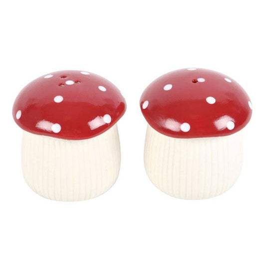 Mushroom Salt and Pepper Shakers giftbox
