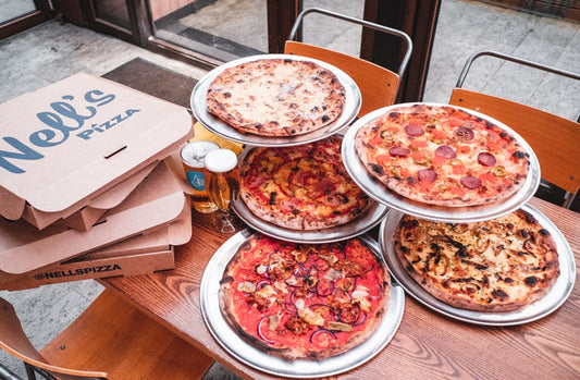 Aluminum Coupe Style Pizza Tray 10in / 254mm