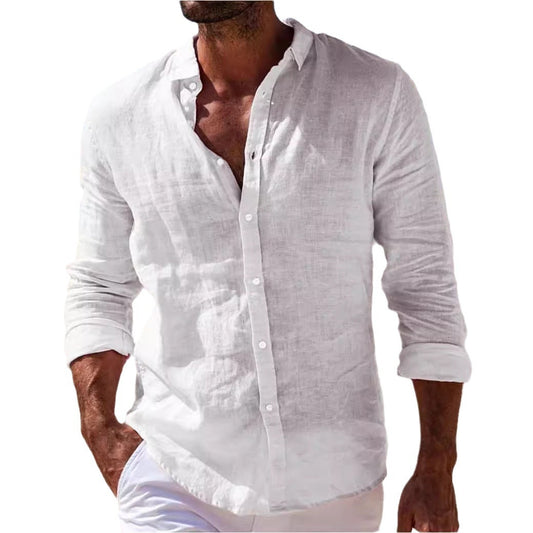 Men's Cotton Linen Shirts