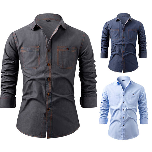Denim Men's Cotton shirts