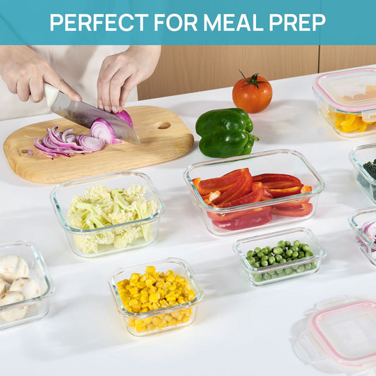 Microwaveable Heating Glass Lunch Box