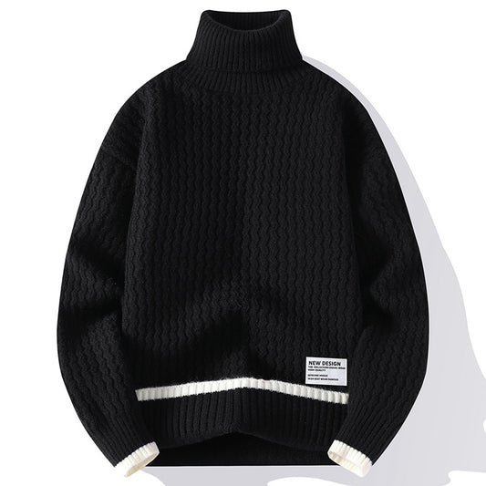 Mens Mock Neck Sweater
