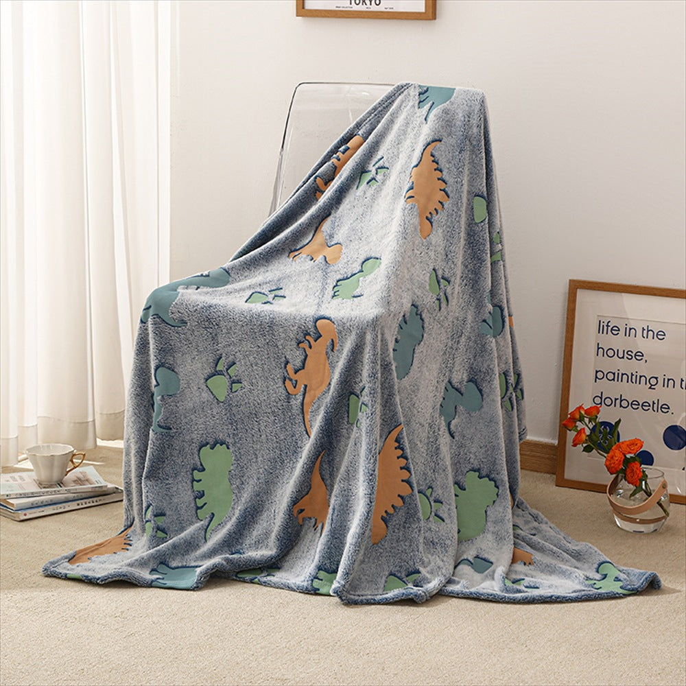 Baby Cartoon Flannel Blanket