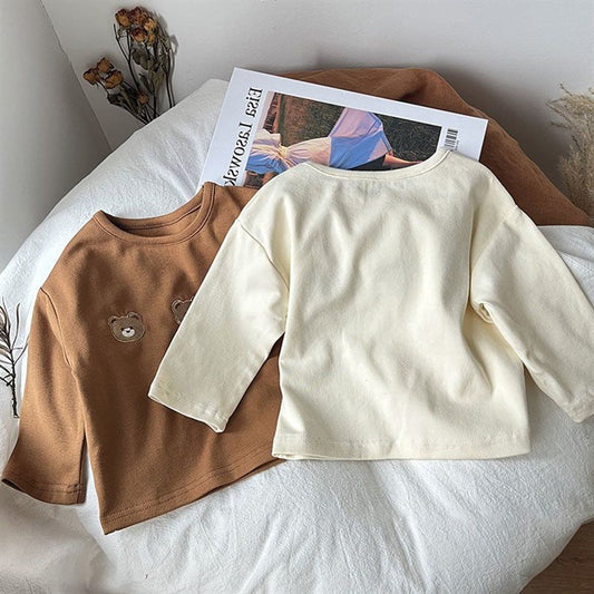 Babies' Long-sleeved T-shirt Bottoming Shirt