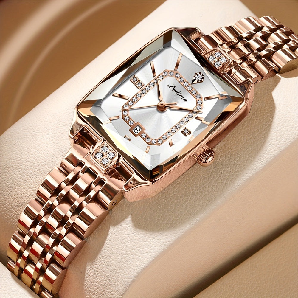 Montre femme haut de gamme étanche et polyvalente