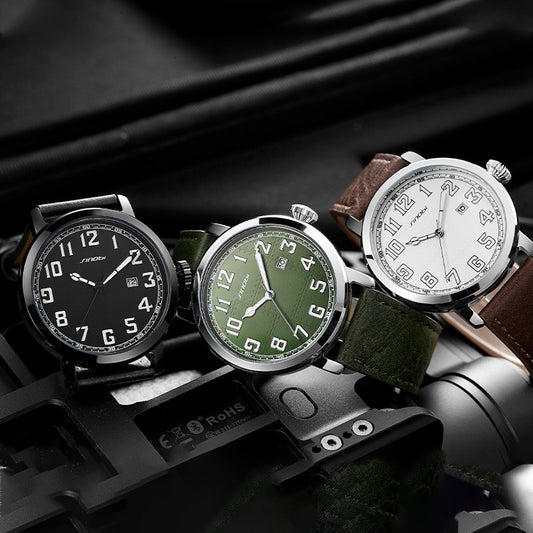 SINOBI Luminous Waterproof Quartz Watch