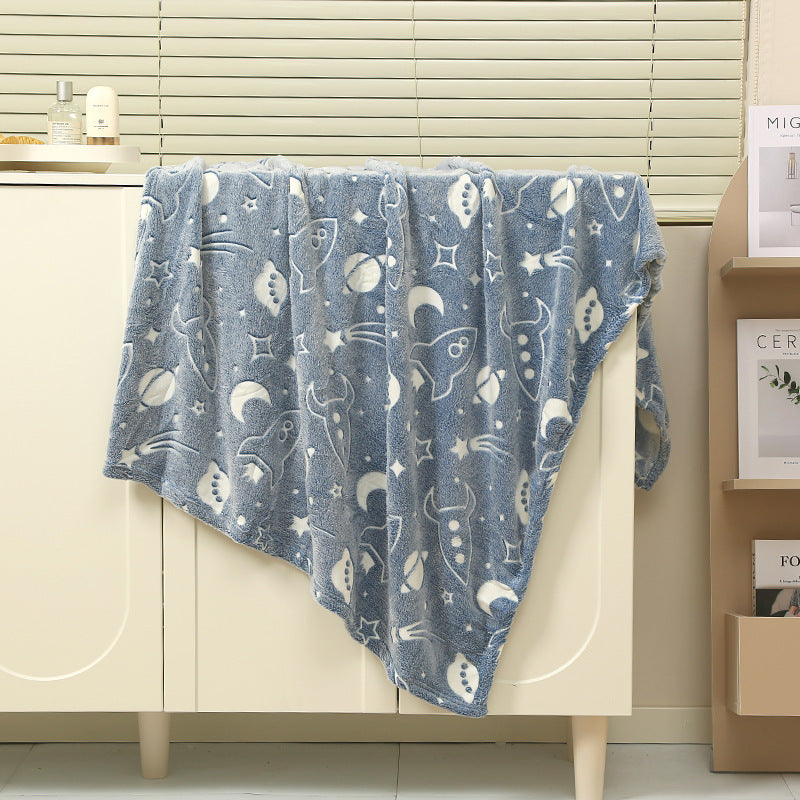 Baby Cartoon Flannel Blanket