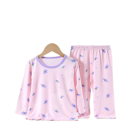 Youke Silk casual Sleeve Suit