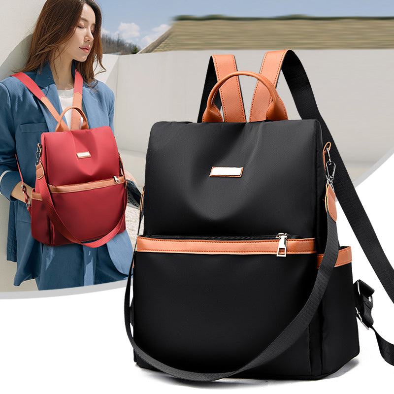 Anti-Theft Oxford Travel Backpack