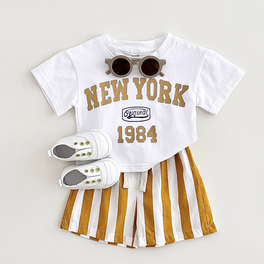 Children’s Printed T-Shirt 2-Piece Set
