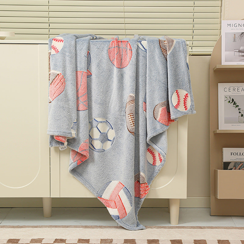 Baby Cartoon Flannel Blanket